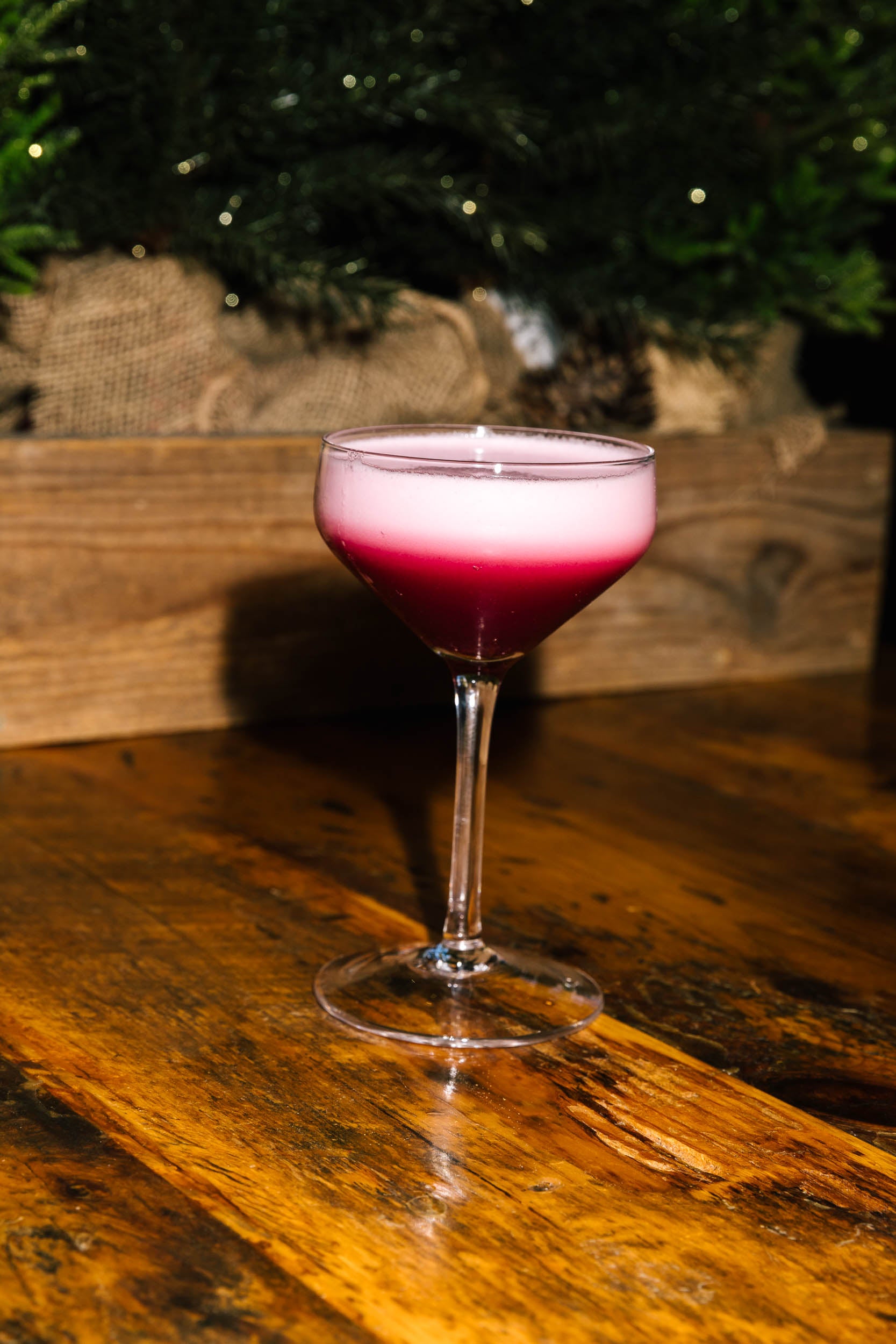 BLUEBERRY GIN SOUR