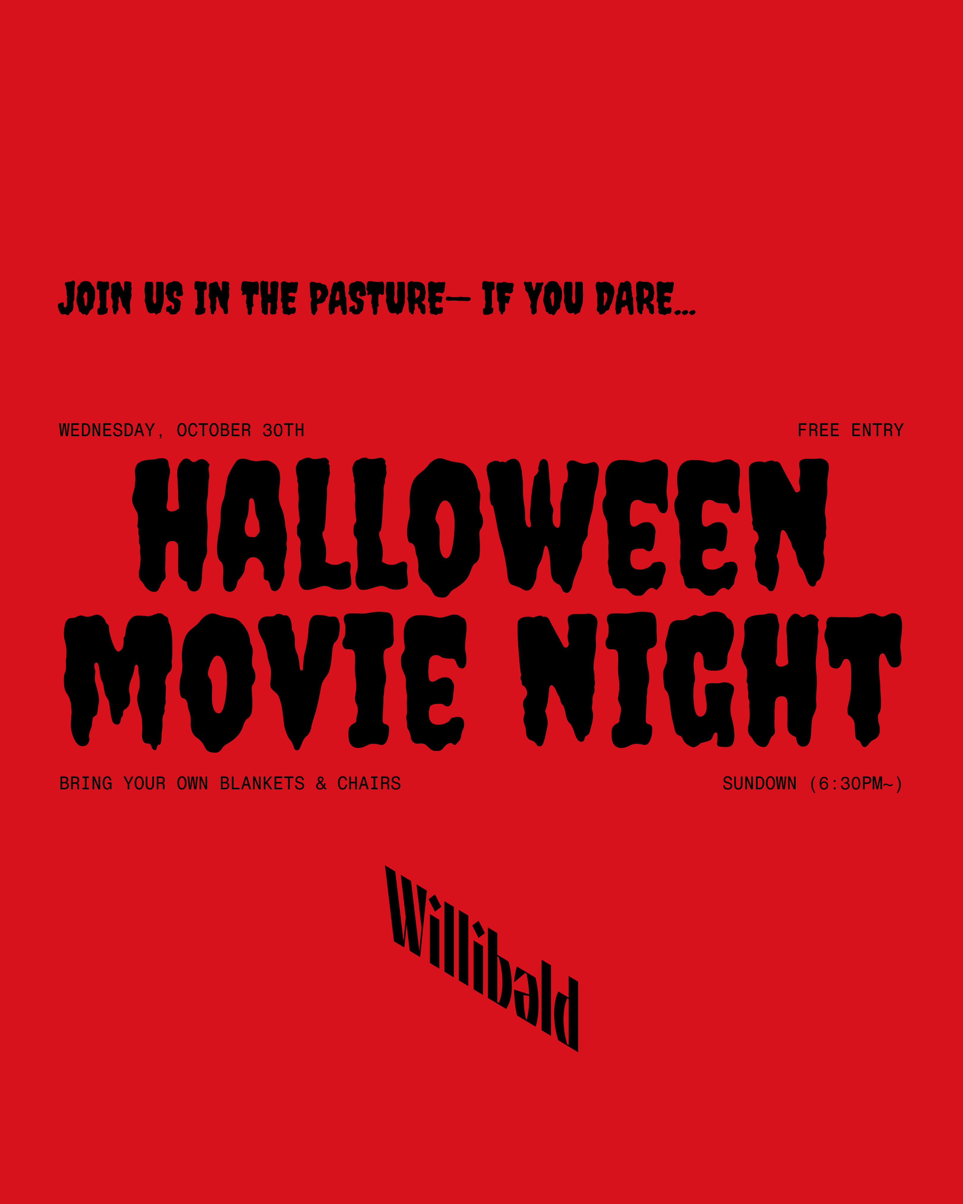 Halloween Movie Night